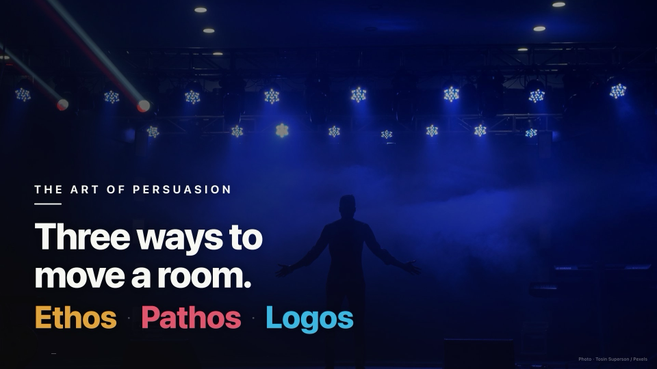 Three Ways to Move a Room — title slide